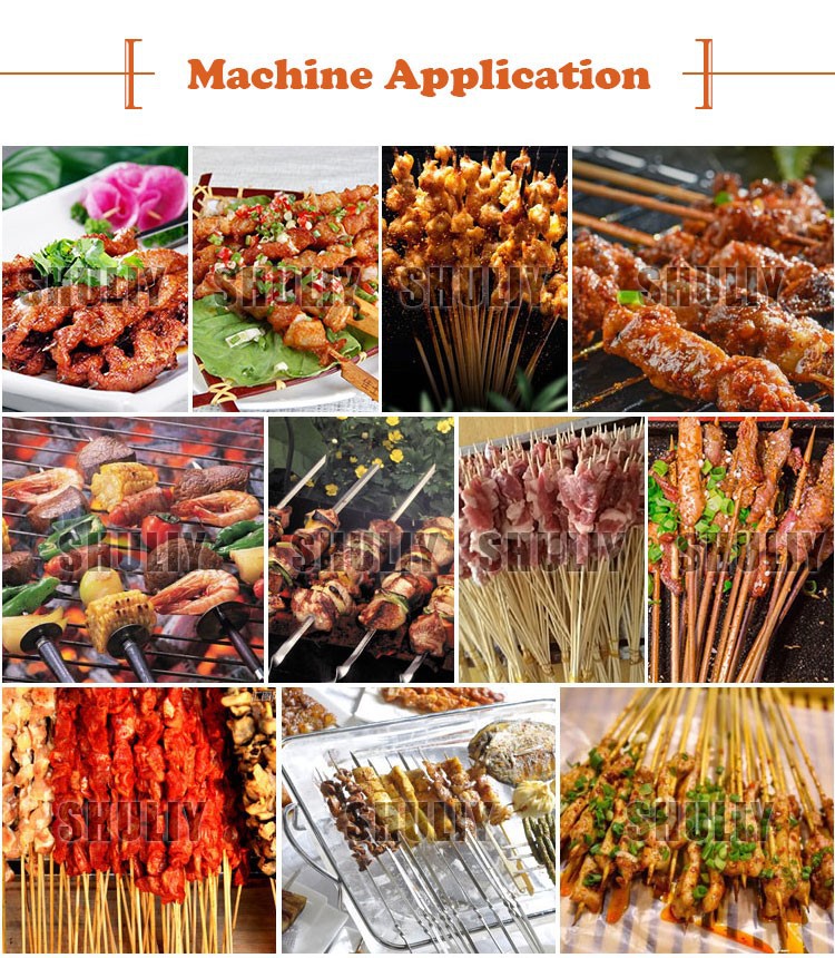 Meat skewer machine Meat skewer machine