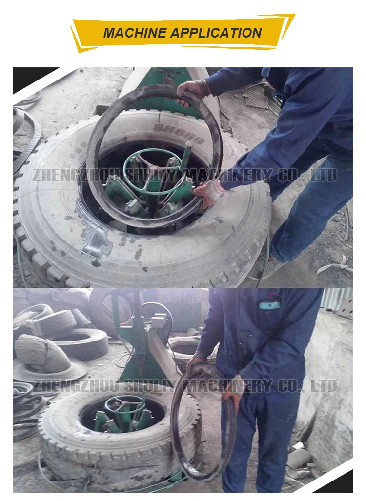 Waste Tyre Strip Cutter Waste Tyre Strip Cutter